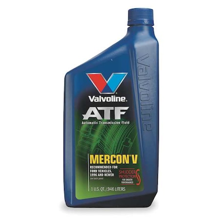 VALVOLINE Transmission Fluid, Mercon(R) V, 1qt. 822345