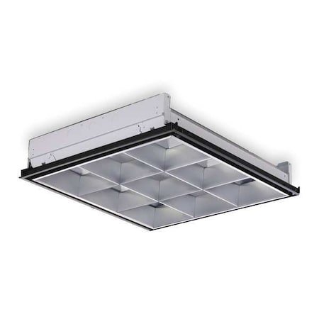 Lithonia Lighting Recessed Troffer, F32T8U6, 59W, 120-277V PT2U MV