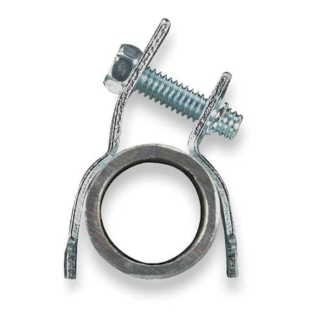 Kindorf Clamp, EMT; Pipe; Strut Use, 1-1/2 in, Steel, Electro Galvanized C 109 1 1/2 EG