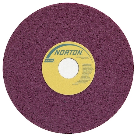 Norton Abrasives Grinding Wheel, T1, 8x1/2x1.25, AO, 46G, PK5 69936662100