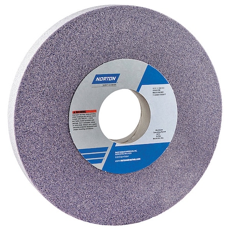 Norton Abrasives Grinding Wheel, T1, 12x1-1/4x3, AO, 46G, Med 66253262301