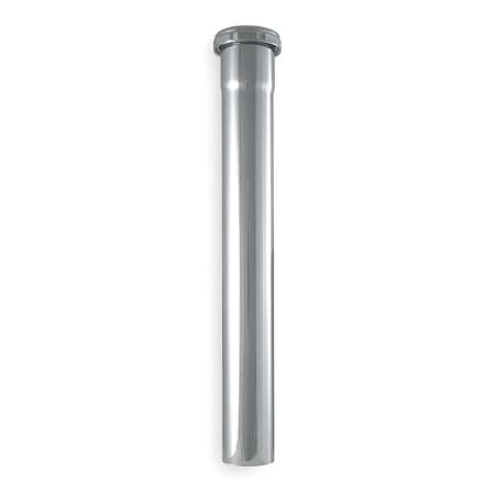 Zoro Select 1-1/2 Dia, Brass, Chrome/Brass, Kitchen, Extension 1PNP6