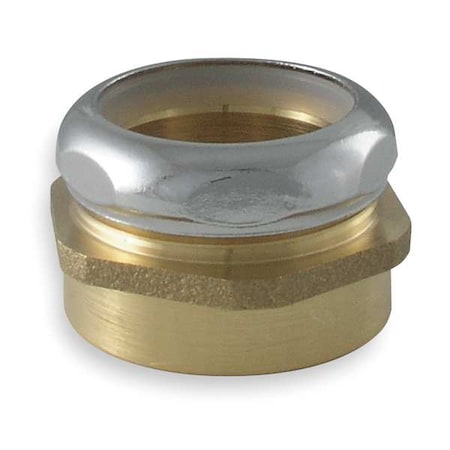Zoro Select Kitchen Waste Connector, 1-1/2" Pipe Dia., Brass 1PNU8