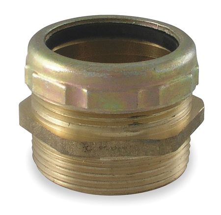 ZORO SELECT 1-1/2" Pipe Dia., Brass, Kitchen, Waste Connector 1PNU6