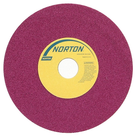 Norton Abrasives Grinding Wheel, T1, 8x1/2x1.25, AO, 46G, PK5 69936662101