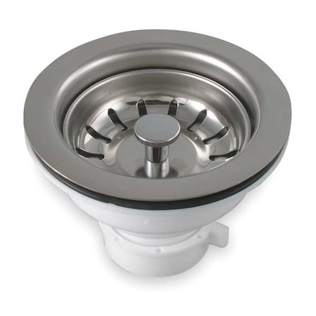 ＮＰ－ＴＲ３ Zoro Select Sink Strainer, Pipe Dia 3 1/2 To 4 In 1PPF7 | Zoro