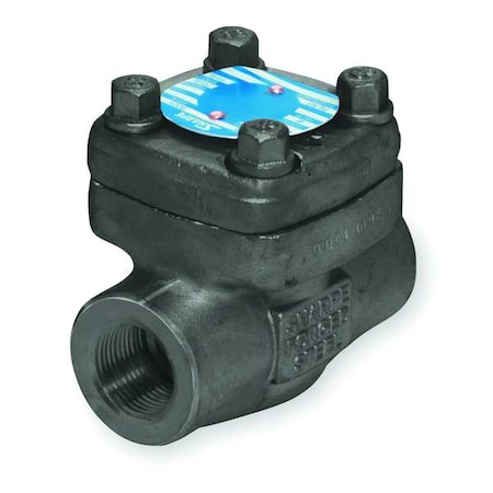 Sharpe Valves 3/4" FNPT Forged Carbon Steel Piston Check Valve 4371001520