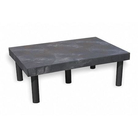 Structural Plastics Dunnage Rack, 750 lb., HDPE, 36 W x 24 D DT3624