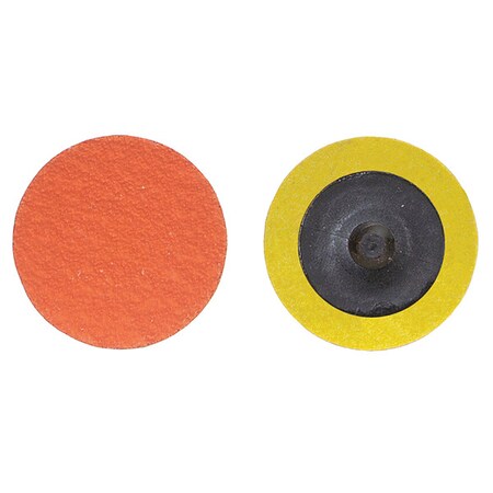 Norton Abrasives Qk Change Disc, CerAlO, 1-1/2in, 36GR, PK100 66261162308