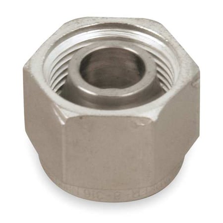 PARKER 3/8" A-LOK 316 SS Plug 6BLP6-316