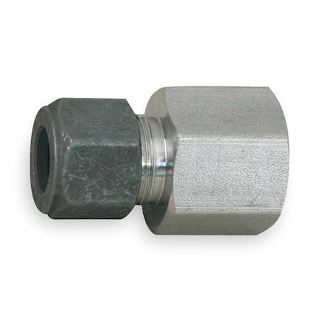 Parker 1/4" x 3/8" CPI x FNPT SS Female Connector 6-4 GBZ-SS
