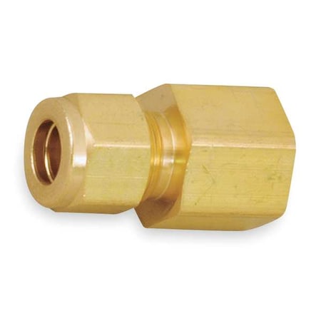 PARKER 1/4" A-LOK x FNPT Brass Connector 4FSC4N-B