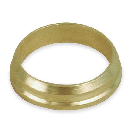 Parker 1/4" A-LOK Brass Back Ferrule 4BF4-B