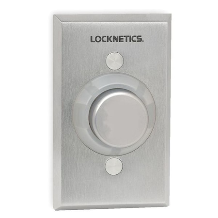 Schlage Electronics Extreme Duty Push Button, Aluminum 631AL