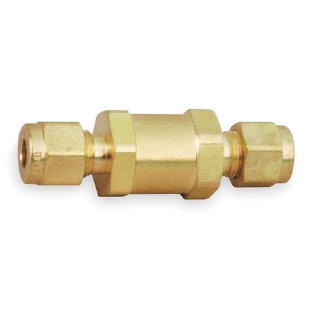 Parker 3/8" CPI(R) Brass Instrumentation Check Valve 6Z-C6L-10-BN-B