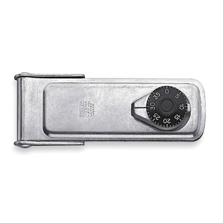 Zoro Select Latching Combination Lock Hasp, 6 In. L 1RBP5