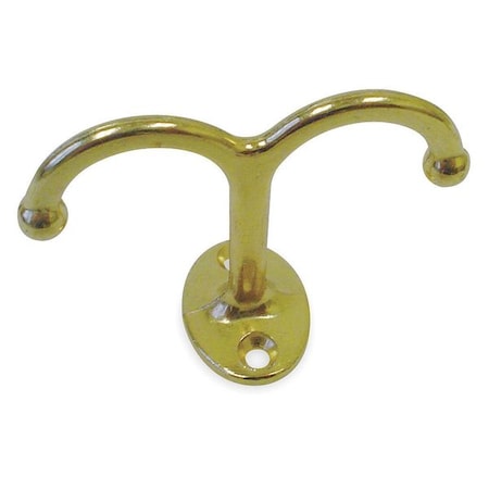 Zoro Select Under Shelf Hook, Steel, PK2 1RCG5