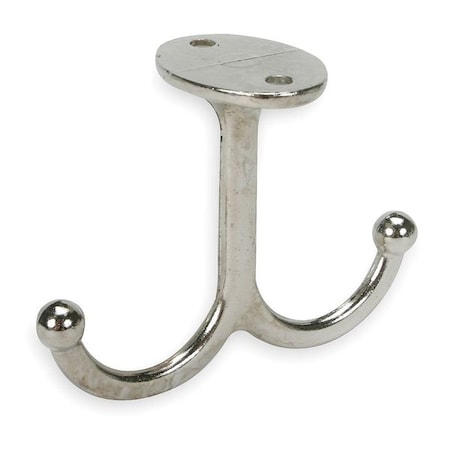 Zoro Select Under Shelf Hook, Steel, PK2 1RCH2