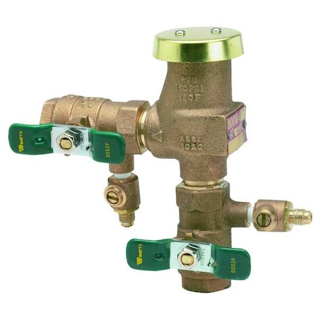 Watts Anti-Siphon Backflow Preventer, Watts 800 800M4QT3/4