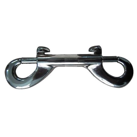 Zoro Select Double Snap Bolt, Chrome, 3-7/16 In 1RCB1