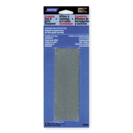 NORTON ABRASIVES Combination Grit Sharpening Stone 07660787933