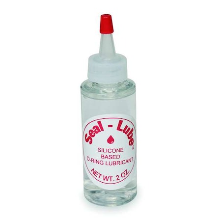 Zoro Select O-Ring Lubricant, 2 Ounce Bottle 1RGZ6