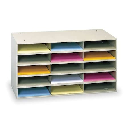 Durham Mfg Literature Organizer, 15 Compartments 434-75