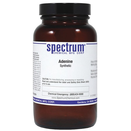 SPECTRUM Adenine, 100g, CAS 73-24-5, Amber Glass AD105-100GM