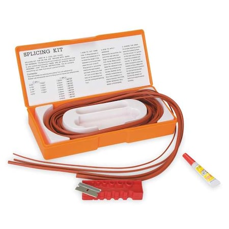Zoro Select Standard Splicing Kit, Silicone, 5 Pieces 1RHA4