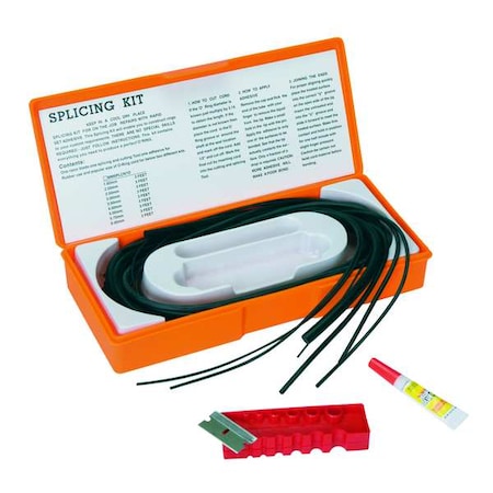 Zoro Select Standard Splicing Kit, EPDM, 5 Pieces 1RHA5
