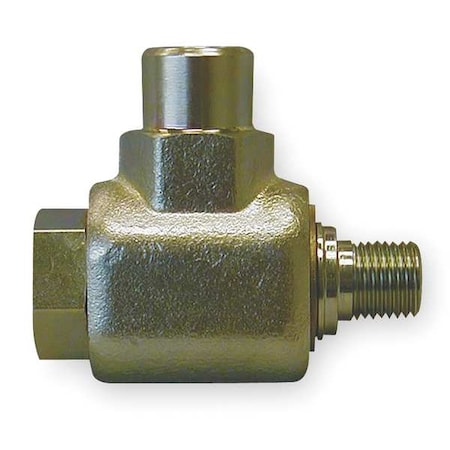 Aeroquip Swivel Joint, 1/2 In, Zinc Plated Steel FS65007-0808-01