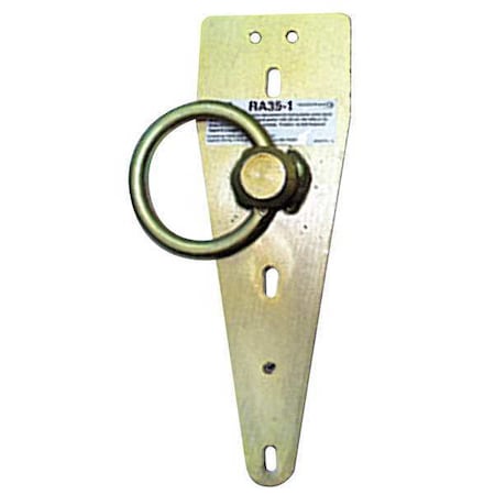 Miller Roof Anchor, 12 in Length, 310 lb Weigth Capacity, Steel Anchor, 5,000 lb Tensile Strength RA35-1/