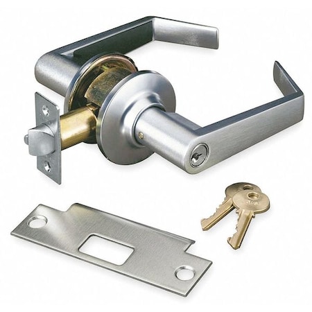 Yale Lever Lockset, Mechanical, Storeroom, Series: 4300LN AU4305LNX26D