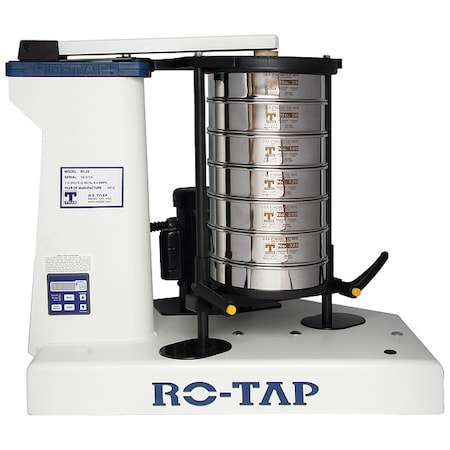 W.S. TYLER Test Sieve Shaker, 8" dia., 1/4 HP RX-29-16