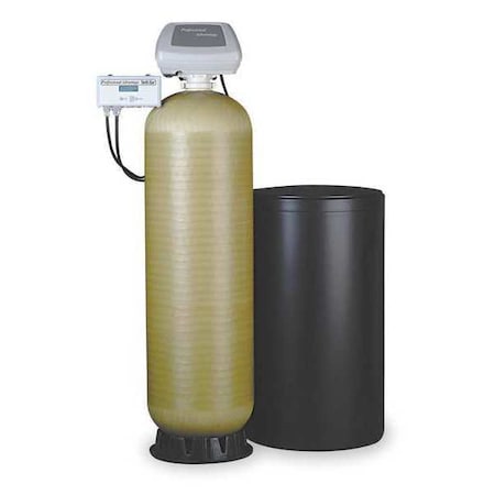 North Star Water Softener, 1" Pipe, Two Tank, 47" W PA101S-1