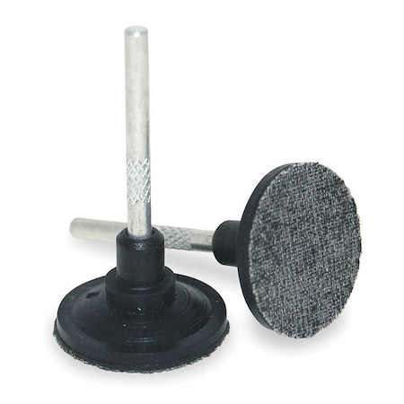 Arc Abrasives Adhesive/PSA Disc BU Pad, 1D 1RWG9