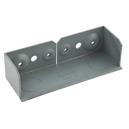 Hubbell Wiring Device-Kellems Blank End, Ivory, Steel, Ends HBL4710BIV