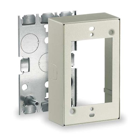 Hubbell Wiring Device-Kellems Switch and Receptacle Box, Ivory HBL5747IVA