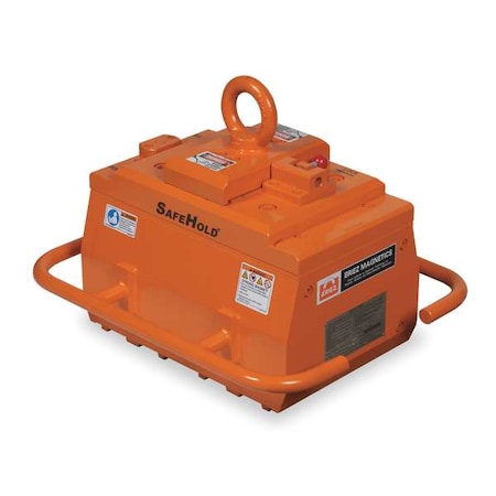 Eriez Lifting Magnet, 1650 lb Cap, 16-3/8 In OAL APL-11