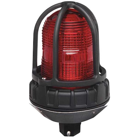 FEDERAL SIGNAL Hazardous Location Warning Light, LED, Red 191XL-120-240R