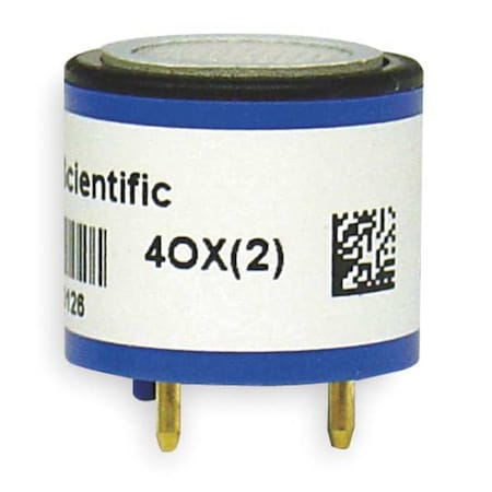 Industrial Scientific Replacement Sensor, O2, Use With MX6 17124975-3
