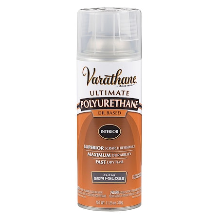 Rust-Oleum Polyurethane Spray, Clear, 11.25 oz. 6081