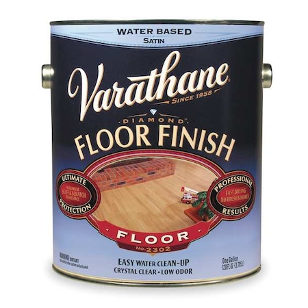 Rust Oleum Floor Finish Crystal Clear Satin 1 Gal 230231