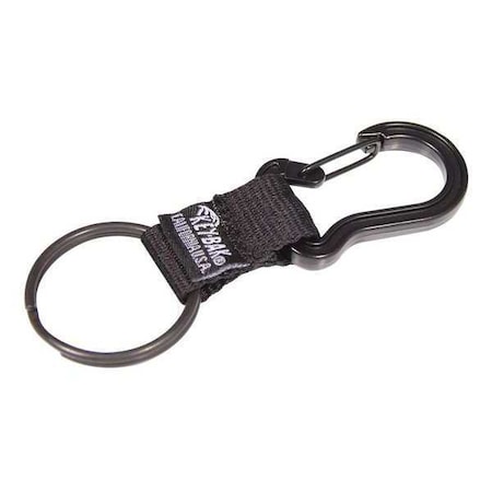 Key-Bak Snap-On Caribeener Hook, Black 0308-201