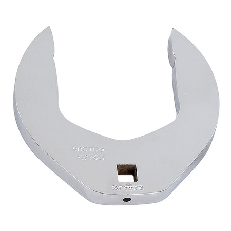 Proto 3/8" Drive, SAE 3" Crowfoot Socket Wrench, Open End Head, Full Polish Finish J4996CF