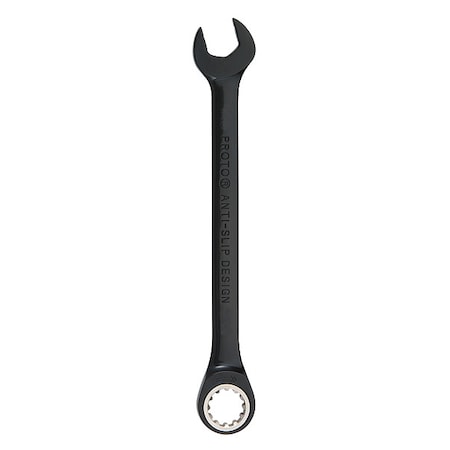Proto Black Chrome Combo Non-Reverse Ratcheting Wrench 7/16"-Spline JSCR14