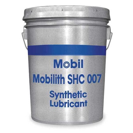 Mobil Wheel Hub Grease, 35.2 lb, Pail, Red 105810