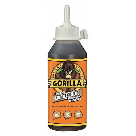 Gorilla Glue Instant Adhesive, Clear, 24 hr Full Cure, 0.7 oz, Tube 5000802