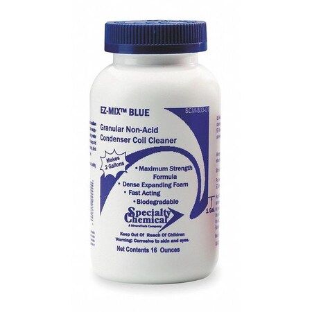 Diversitech Coil Cleaner, Granular, 16 Oz, Outdoor, Blue SCM-833-01