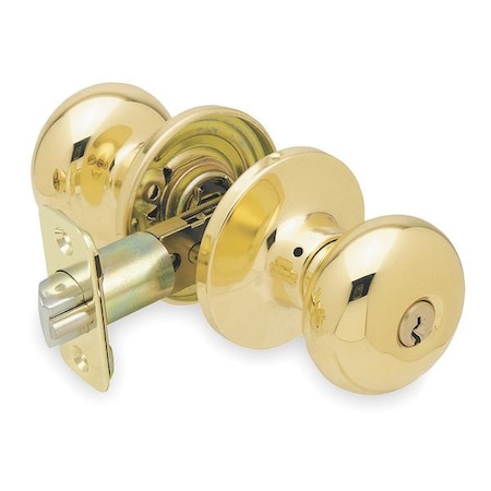 Zoro Select Knob Lockset, Mechanical, Entrance, Grd. 3 2VMW7
